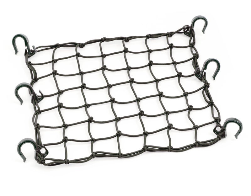 PowerTye 50152-2 Black 15in x 15in Cargo Net Featuring 6 Adjustable Hooks & Tight 2in x 2in Mesh, 2-Pack - Image 2